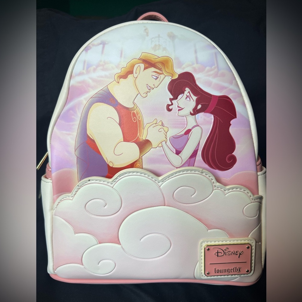 Loungefly Disney Hercules 25th anniversary Meg & Herc backpack